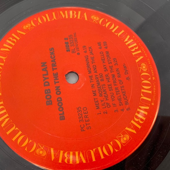 1974 Bob Dylan Blood on the Tracks Vinyl Record - Picture 13 of 13